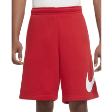 Nike Cotton Shorts Nike Sportswear Club Men's Graphic Shorts - University Red/White