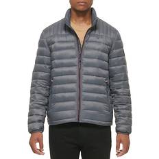 Tommy Hilfiger Grey Outerwear Tommy Hilfiger Men's Packable Quilted Puffer Jacket - Charcoal