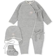 Merinoull Övriga sets Barnkläder Lillelam Baby Pick-Up Set Wool - Medium Grey