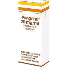 Reseptfrie legemidler Fungoral Schampo 20mg/ml 60ml