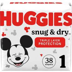 Huggies Huggies Snug & Dry Diapers Size 1 38pcs