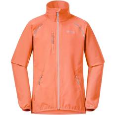 Syntetisk Barneklær Bergans Girl's Sjoa Light Softshell Jacket - Cantaloupe