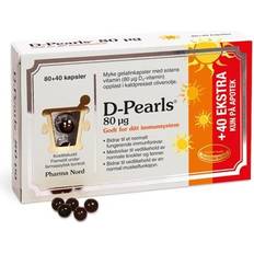 Pharma Nord D-pearls 80mcg 120 st