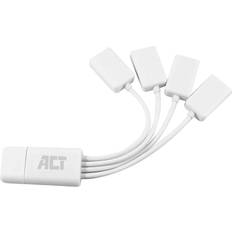 USB 3 - USB-A USB-hubs ACT AC6210