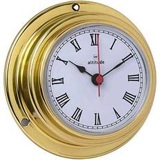 Brass Wall Clocks Delite Altitude 842 C Wall Clock 9.5cm