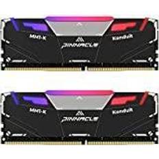 TIMETEC Pinnacle Konduit RGB 16GB KIT 2x8GB DDR4 3200MHz PC4-25600 CL16-18-18-38 XMP2.0 Overclocking 1.35V Kompatibel für AMD und Intel Desktop Gaming PC Speichermodul RAM – Schwarz