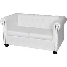 vidaXL 2-Seater Artificial Soffa 145.5cm 2-sits