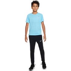 Löpning T-shirts Barnkläder Nike Dri-FIT Miler Older Kids' Boys' Training Top Blue