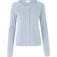 L Kofter Rosemunde cardigan 1421-205 heather sky