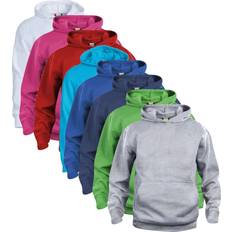 Clique Basic Hoodie Junior 021021 Bright Cerise 160 - Red