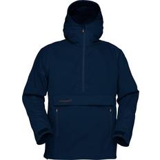 Svalbard cotton anorak Norrøna Men's Svalbard Cotton Anorak - Indigo Night Blue