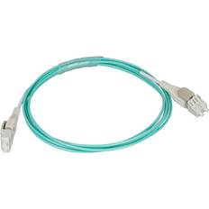 Om3 Monoprice OM3 Fiber Optic Cable 3 Aqua