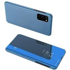 Skal-man Hurtel Clear View Case Samsung Galaxy A54 5G Flip Cover Blå