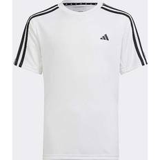 Recycled Materials T-shirts Adidas Essentials Train Aeroready 3-Stripes Regular-Fit T-Shirt Boys white