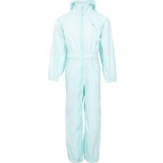 Garçon Combinations de Pluie Trespass Button Suit Blue 7-8 Years