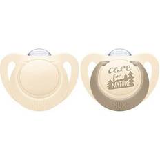 Nuk for nature Nuk for Nature napp silikon Creme 18-36m