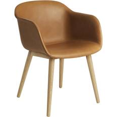 Muuto Fiber Armchair Træ Refine Køkkenstol