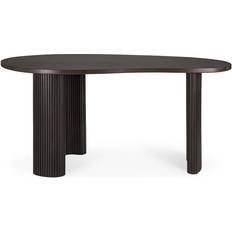 Ethnicraft Skrivebord Ethnicraft Boomerang 160 x 83 x 76 cm Mørkebrunt Skrivebord