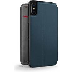 Turkis Covers med kortholder Twelve South Surfacepad iPhone Xs Max Blå