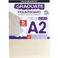 Bianco Tele Daler-Rowney Mount Board 329205030 Ivory 5 Sheets