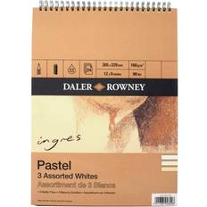 Daler Rowney Ingres Assorted Whites Pastel 12inchx9inch