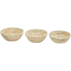 Premier Housewares of Three Palm Leaf Basket