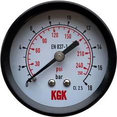 KGK Netledninger Kompressorer KGK M40 1/8" Bagud Manometer