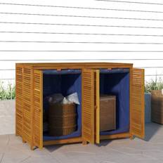 Wood Deck Boxes vidaXL 140 Garden