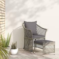 Utemöbler vidaXL dynor 2 Loungeset