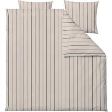 Södahl sengetøj 200 x 220 Södahl Organic Stripe 200x220cm Dynebetræk Beige