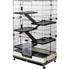 Little Friends Rat Ferret Chinchilla Pet Cage 5-Level Platform 100cm