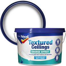 Polycell Textured Course Effect Ceiling Paint White 2.5L