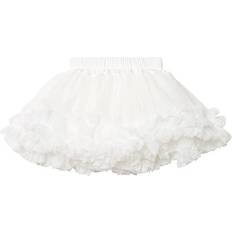 1-3M Skjørt Dolly By Le Petit Tom Frilly Nederdel - Off White