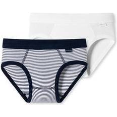 12-18M Boxers Schiesser Sportslip 2-Pack Biologisch Katoen - Veelkleurig