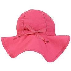 1-3M Cappelli a secchiello Sterntaler Cappello a Punta con Protezione del Collo Verde Opaco - Rosa/Pink