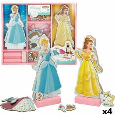 Disney Princess Figurer Disney Princess Figurer Princesses Disney 9 x 20,5 x 1,2 cm 45 Dele 4 enheder