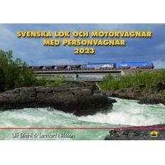 Almanacka 2023 Svenska lok och motorvagnagnar med personvagnar 2023