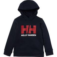 18-24M - Jungen Hoodies Helly Hansen Kid's Logo Hoodie - Navy (40453-597)