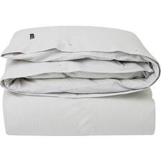 Lexington Icons Pin Point Påslakan Vit, Beige, Grön (210x150cm)