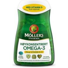 Mollers Pharma concentrated Omega-3 80 st