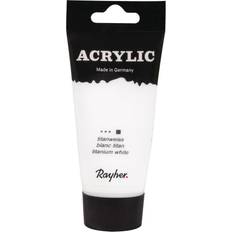 Akrylfärg titanium white Rayher Acrylic Titanium White 75ml