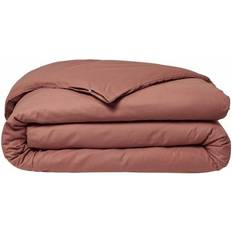Textiles Today Couette Essential 240 x 260 cm - Rouge Housse de coussin Rouge, Marron, Blanc