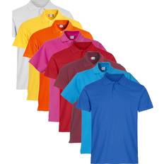 Men - Round Polo Shirts Clique Basic polo, Bordeaux