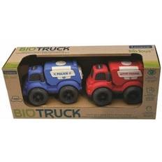 Plastique Camions Lexibook Voiture de Police et camion de Pompiers 10 cm