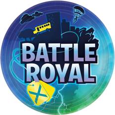Amscan Paptallerkener Battle Royal 8-pak