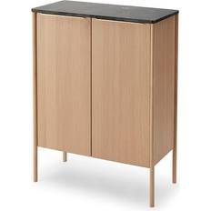 Marbre Armoires Skagerak Commode Jut Marbre Noir Marron Armoire