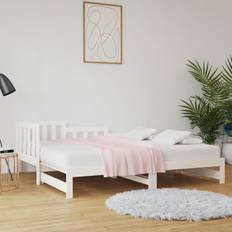 Sovesofaer - Træ vidaXL Daybed massivt Sofa 3 personers