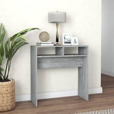 Console Tables sale vidaXL grey sonoma Console Table