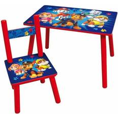 Ensembles de meubles Fun House Pat'Patrouille Table H 41.5 cm x 61 cm x P 42 cm Rouge