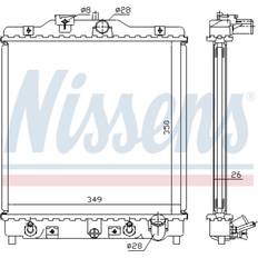 Pc coolant NISSENS Coolant Radiator 633081